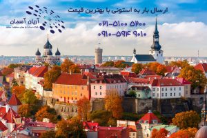 Aerial view old town, Tallinn, Estonia