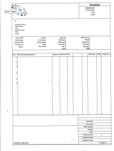 invoice